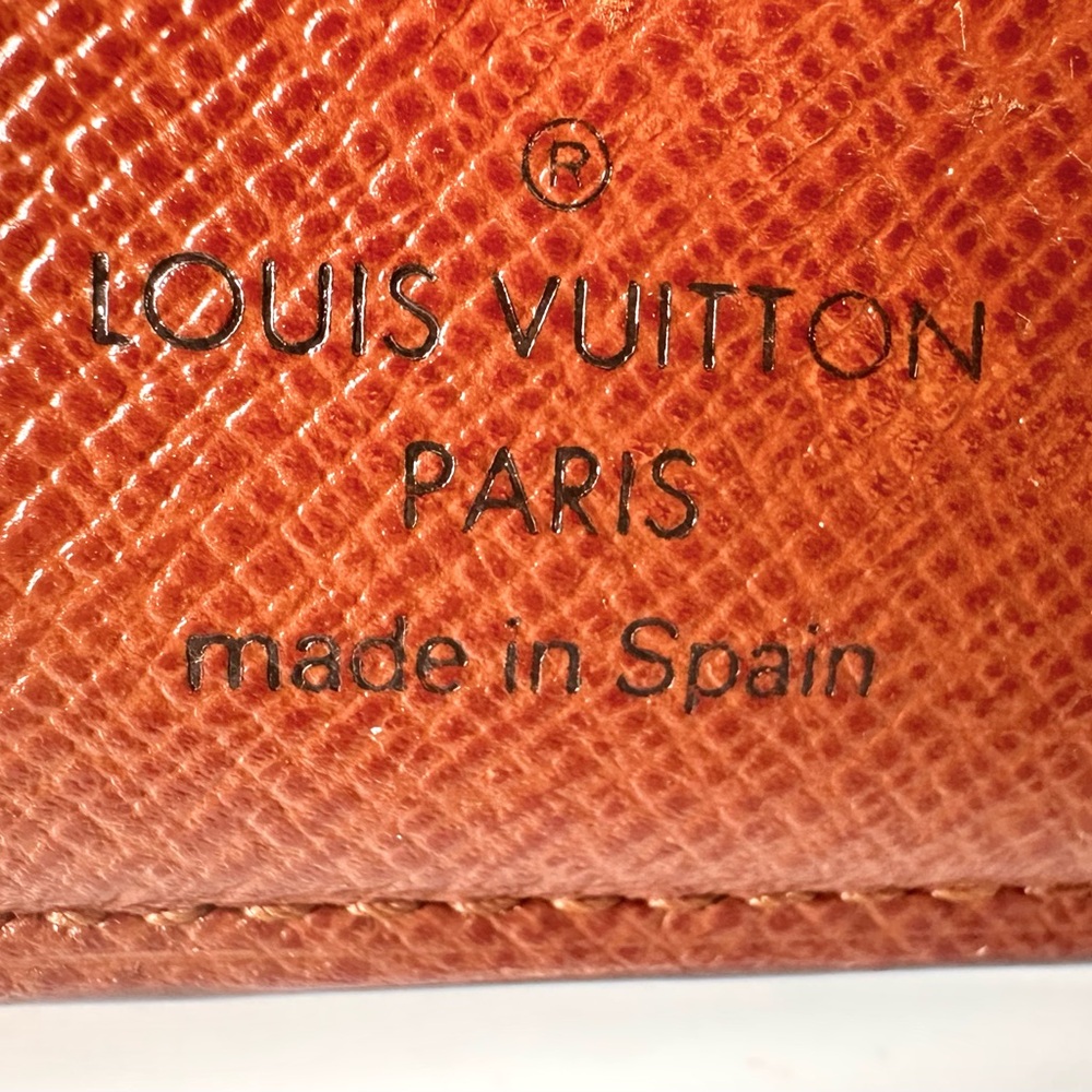 Louis Vuitton Monogram Kiss Lock wallet authentic good condition CA0090 - Picture 12 of 15